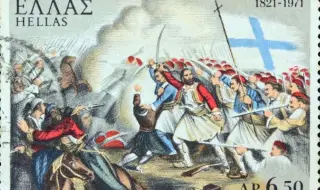 25 март 1821 г. Гърците в Пелопонес въстават срещу Османската империя