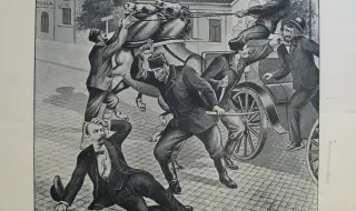 15 юли 1895 г. Кървав атентат срещу Стефан Стамболов в центъра на София