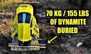 Финландци прбваха да изстрелят кола в Космоса с... динамит (ВИДЕО)