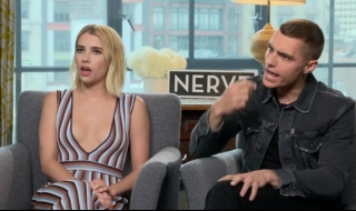 Ема Робъртс си направи шега с журналисти (ВИДЕО)