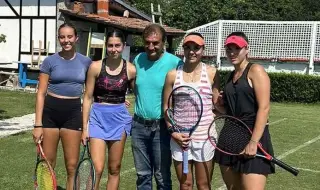 Виктория Томова и други български тенисисти се готвят за Уимбълдън в село Старо Железаре