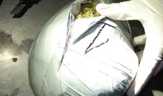 Заловиха 6,5 кг марихуана на "Дунав мост 2"