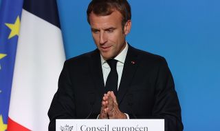 Френският президент Макрон призовава за много по-силна европейска отбранителна промишленост
