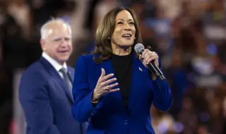 Kamala Harris urges Americans to vote in key state of Georgia 