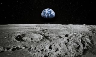 НАСА засне гигантски кратер на Луната, по-голям от Гранд каньон (СНИМКА)