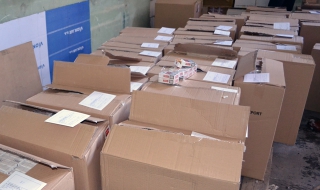 Разкриха депо за контрабандни цигари (Видео)