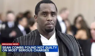 P. Diddy отърва доживотен затвор, но може да лежи 5 години - четат присъдата му на 3 октомври ВИДЕО