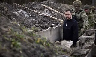 Володимир Зеленски: Руският удар беше демонстративно близо до границата на Украйна с ЕС