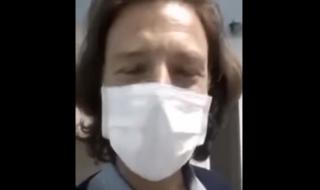 Заразеният с коронавирус варненец пусна видео от болницата (ВИДЕО)