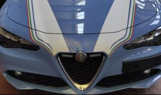 Италианската полиция „издаде“ новата Alfa Romeo Giulia