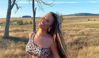 Гери-Никол усмихната и секси след раздялата (ВИДЕО)