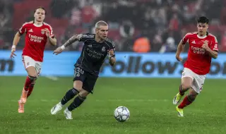 Бенфика срази Реал Мадрид в зрелищен двубой и си осигури място в плейофите на Шампионската лига