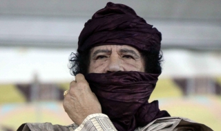 Тайно погребение за Кадафи