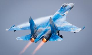 Руски Су-27 подгони американски самолет - Януари 2019
