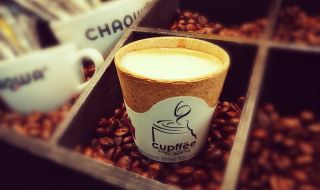 Родна фабрика произвежда ядливи чаши за кафе