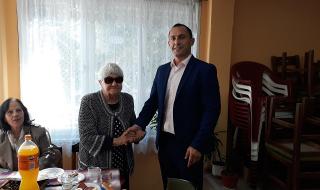 Кметът на район „Северен“ почете рожденичка