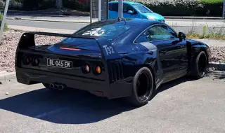 Продава се Audi TT преобразено като Ferrari F40