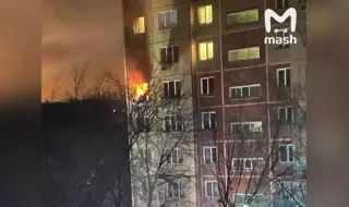 Украински дронове убиха двама руснаци в жилищна сграда в Саратов