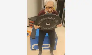 101-годишна бодибилдърка: "Най-важното е да имаш цел, за да ставаш от леглото." (ВИДЕО)