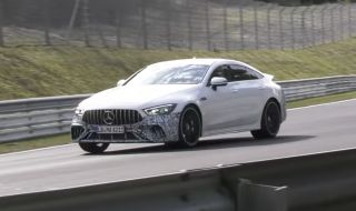 Mercedes тества хибридното AMG GT на Нюрбургринг (ВИДЕО)