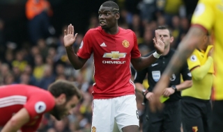 Замеряха с чинии Пол Погба