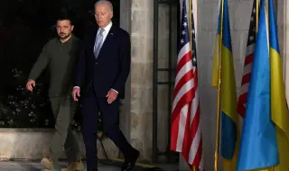 The Telegraph: Европейските лидери се поддадоха на американския натиск за Украйна