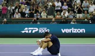 Джак Дрейпър победи Новак Джокович в зрелищна битка с много обрати в Индиън Уелс