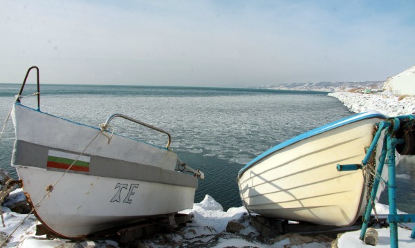 Черно море в лед (СНИМКИ)