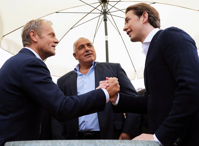 Борисов към Курц: Честито председателство (СНИМКИ)