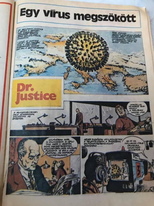 Пандемията - предсказана преди 41 г. от комикс във френско списание (СНИМКИ)