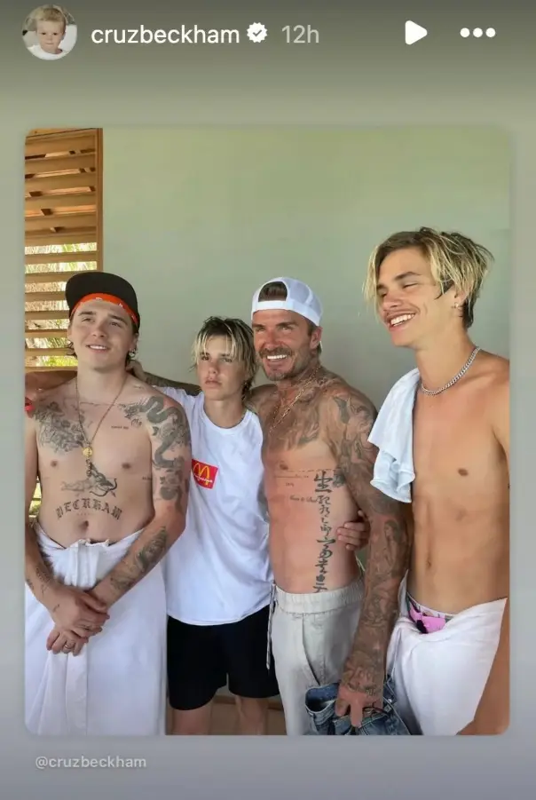 Семейство Бекъм направи първа крачка към помирение с Бруклин Бекъм от години (СНИМКА) 