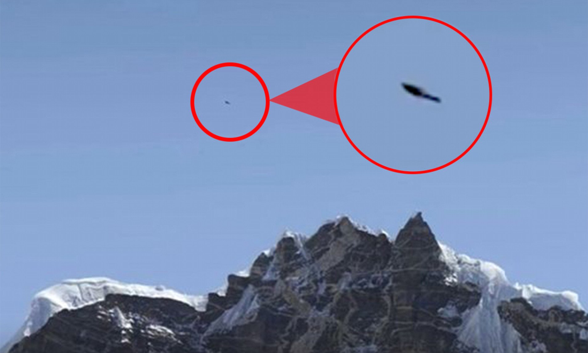 Каква е "истината" за летящото над Еверест НЛО (ВИДЕО)