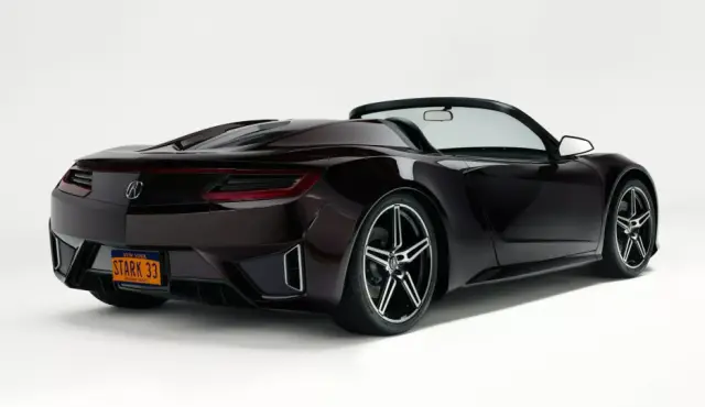 Продават на търг уникалния роудстър Acura NSX на Тони Старк от филма "Отмъстителите"