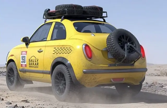 Представяте ли си Запорожец за участие в рали Дакар