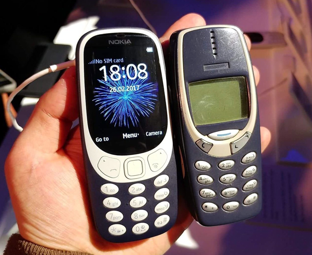 Nokia 3310 срещу Nokia 3310