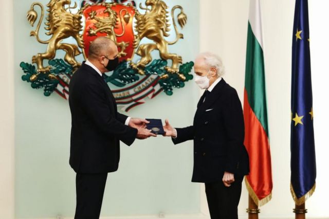 Хосе Карерас получи Почетния знак на президента (СНИМКИ)