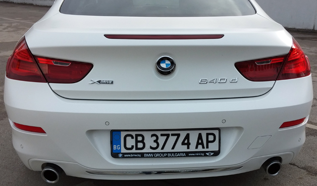 Тест на дизеловото купе BMW 640 d xDrive (F13)