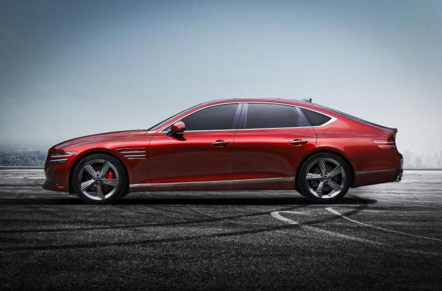  Нов корейски състезателен автомобил от премиум клас 