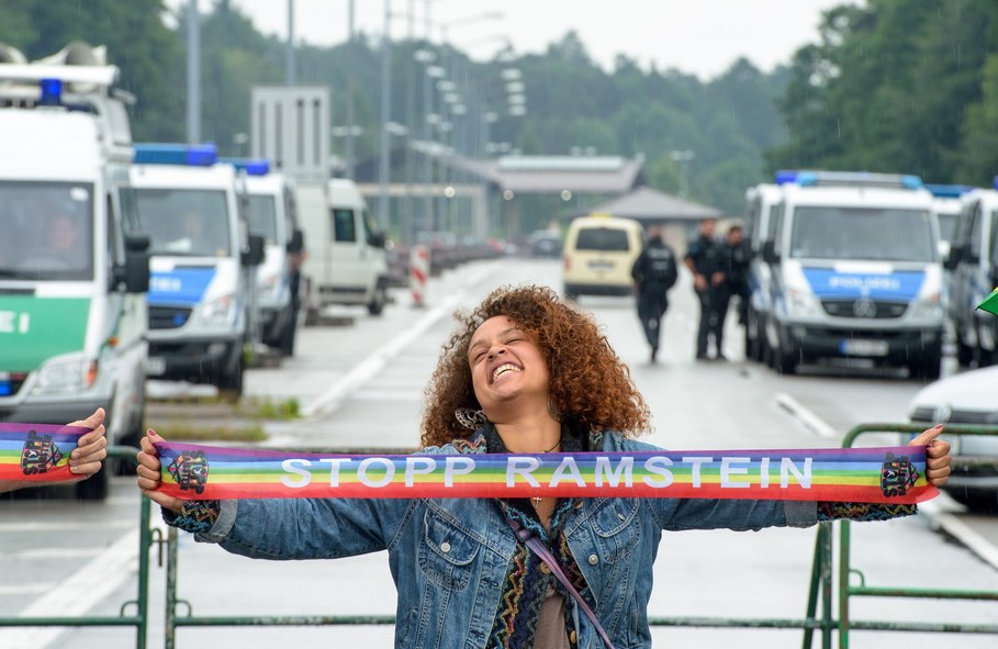 7-дневен протест край американска база в Германия