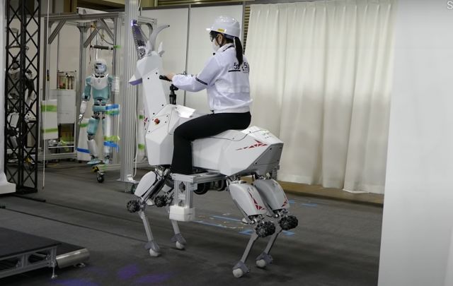 Kawasaki разработи дива коза робот, която може да се язди (ВИДЕО)