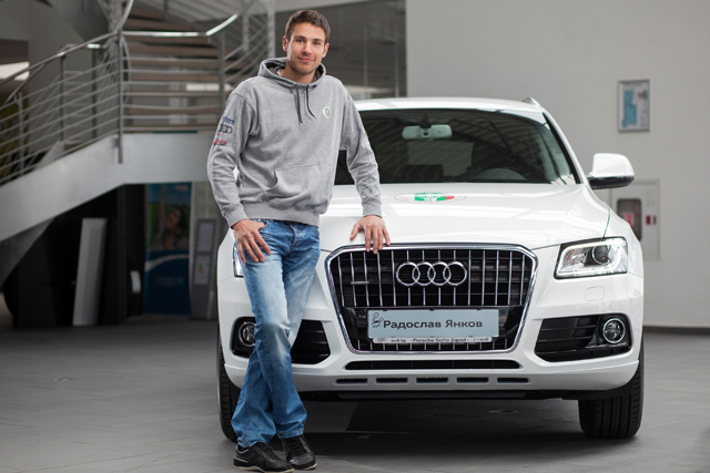 Новата кола на Радо Янков