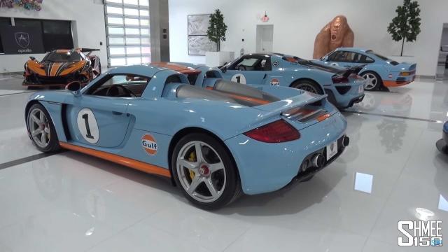  Видео на най-впечатляващата сбирка от суперавтомобили и ретро коли 