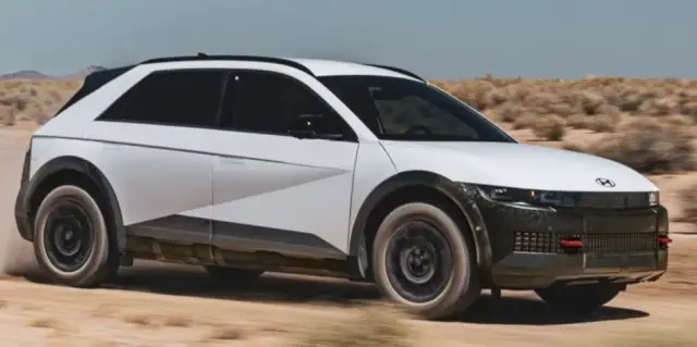 Hyundai presented an original off-road electric crossover 