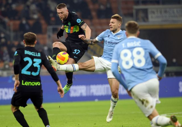  Интeр скапе празника на Лацио и се завърна на върха в Серия А 