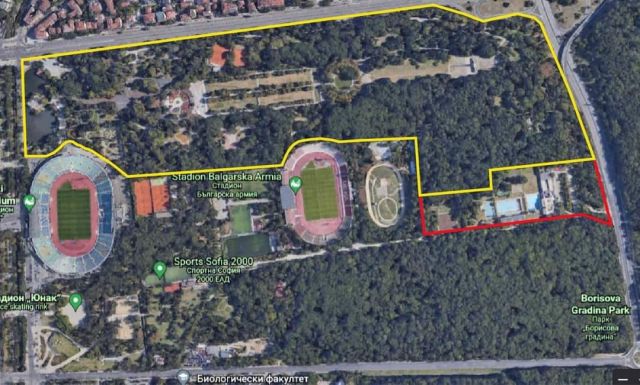 Кметът на "Средец" излезе с предложение за ПУП-а на Борисовата градина