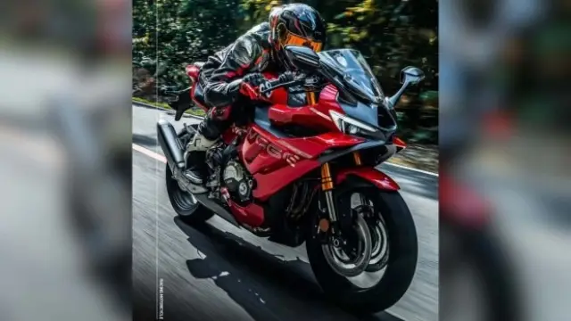 Нов високоскоростен китайски мотоциклет