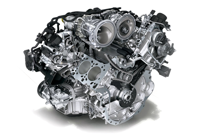 Мотор от Porsche за RS-моделите на Audi