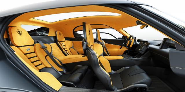 Най-бързият четириместен автомобил в света е Koenigsegg Gemera