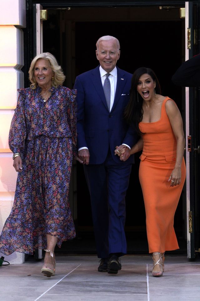  Ева Лонгория показа режисьорския си дебют пред сем. Байдън в Белия дом (СНИМКИ) - 4 