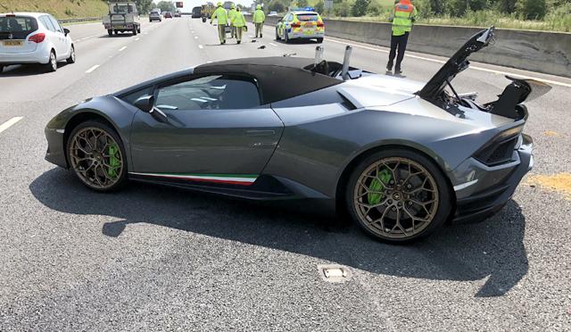  Ново Lamborghini даде фира 20 минути след покупката 